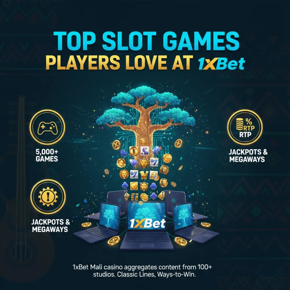 Top Slot Games Players Love at 1xBet