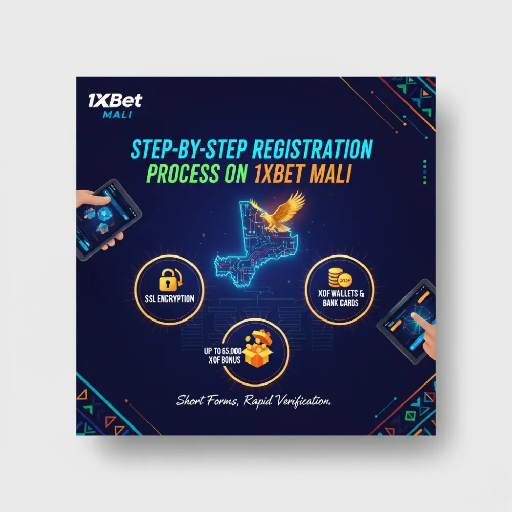 Step-by-Step Registration Process on 1xBet Mali